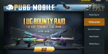 PUBG Mobile 1-UC Bounty Raid Menawarkan Peluang untuk Menangkan Skin Keren untuk 1 UC
