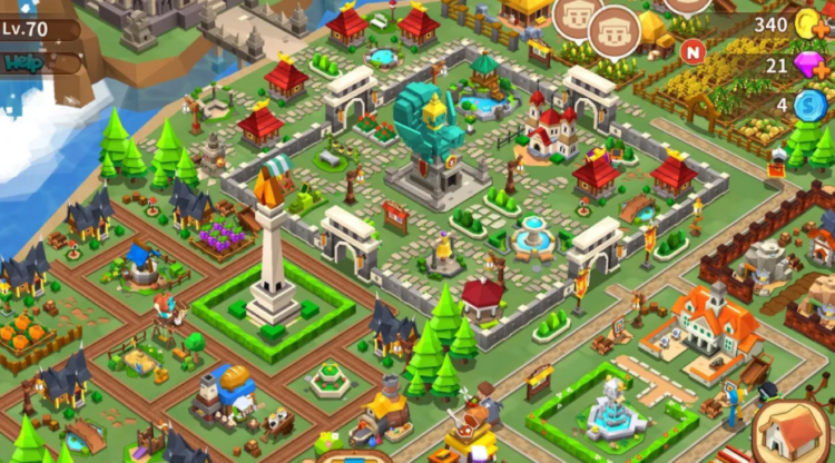 Garena Fantasy Town: Jadi Bos di Kota Mu