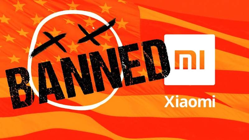 xiaomi banned by US Government
