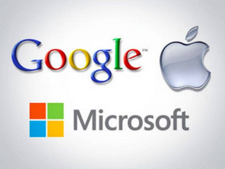Apple, Google dan Microsoft